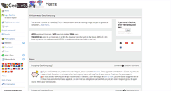 Desktop Screenshot of geokrety.org